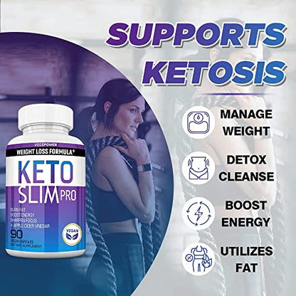 Keto Diet Pills Plus Apple Cider Vinegar - Exogenous Ketones Supplement for women men VEGEPOWERBuy Supplements Australia