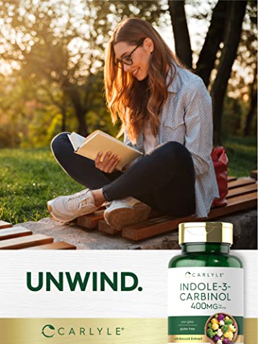 Carlyle Indole-3-Carbinol (I3C) 400mg | 120 Capsules | Advanced Formula CarlyleBuy Supplements Australia