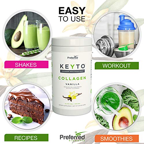 Keto Collagen Protein Powder with MCT Oil – Keto and Paleo Friendly Grass Fed Preferred ElementsBuy Supplements Australia