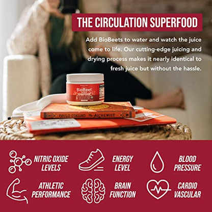 BioBeet Max Strength Beet Root Juice Powder – 20:1 Concentrate, Each Serving Derived Triquetra HealthBuy Supplements Australia