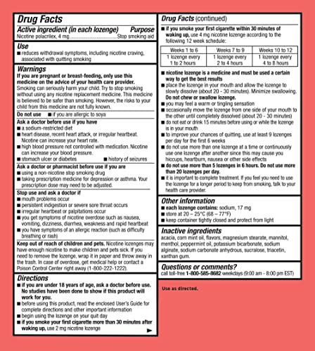 Habitrol Nicotine Lozenges 4 mg Mint Flavor - 72 Count – Stop Smoking Aid HabitrolBuy Supplements Australia