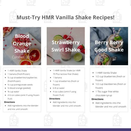 HMR 120 "Classic" Shake Meal Replacement Powder | Vanilla Shake Mix to Support Healthy HMRBuy Supplements Australia