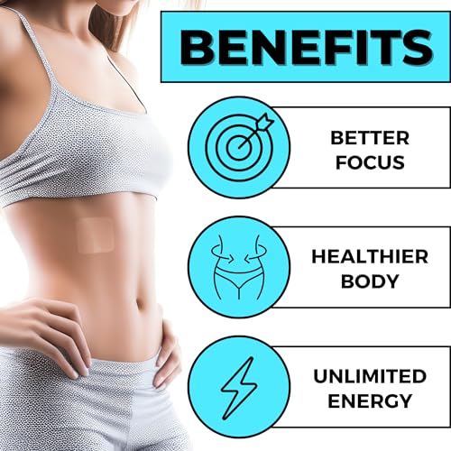 B12 Patches (Pack of 36) - 100% Natural Vitamin Patches for Women, Energy, Focus & Body Spirit PatchesBuy Supplements Australia