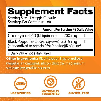 Doctor's Best High Absorption CoQ10 with BioPerine, Non-GMO, Gluten & Soy Free Doctor's BESTBuy Supplements Australia