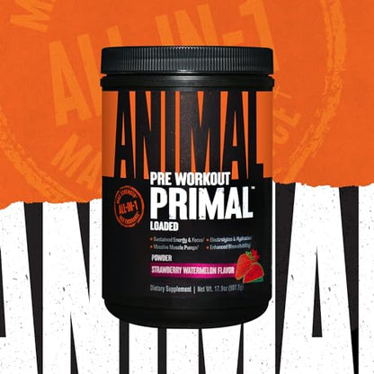 Animal Primal Muscle Hydration + Preworkout Powder – Contains Beta Alanine, 3DPump AnimalBuy Supplements Australia