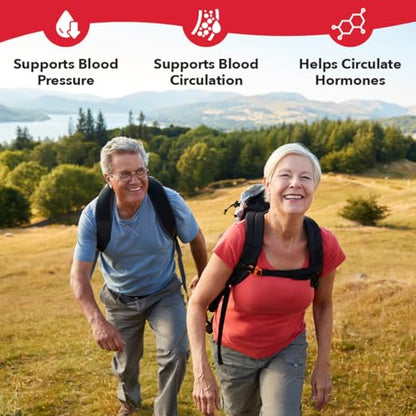 LifeSeasons B/P Stabili-T - Blood Pressure Support - Vitamin Supplement for Healthy Heart & Circulation - Ashwagandha, Arjuna & Hawthorn Berry - 240 Capsules LifeSeasonsBuy Supplements Australia