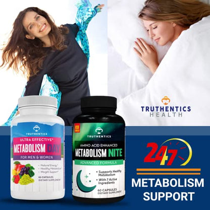 TRUTHENTICS Night Metabolism Booster for Men & Women - Night Time Fat Burner TRUTHENTICSBuy Supplements Australia