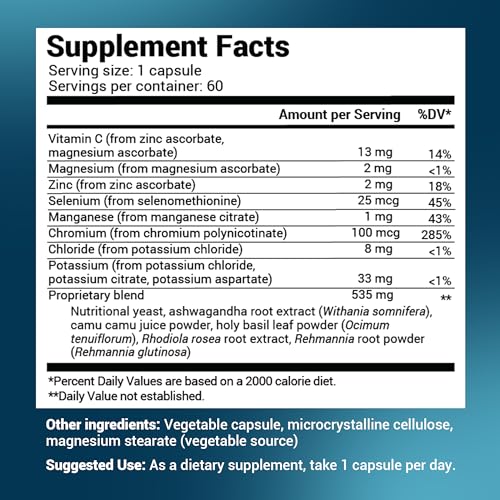 Dr. Berg Adrenal & Cortisol Capsules - Adrenal Supplement & Cortisol Manager - Mood Dr. Berg NutritionalsBuy Supplements Australia