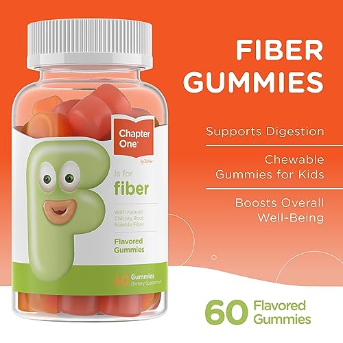 Zahler - Fiber Gummies for Adults & Kids (60 Count) Certified Kosher Adult & Kids Fiber Gummy ZahlerBuy Supplements Australia