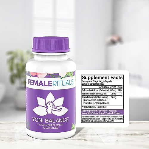 FEMALE RITUALS Yoni Balance Vaginal Tightening Pills 30 Pack - Vaginal Rejuvenation & Vagina Moisturizer FEMALE RITUALSBuy Supplements Australia