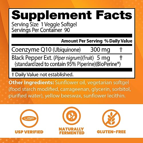 Doctor's Best High Absorption CoQ10 with BioPerine, Heart Health & Energy Production Doctor's BESTBuy Supplements Australia