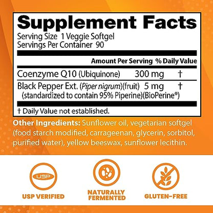 Doctor's Best High Absorption CoQ10 with BioPerine, Heart Health & Energy Production Doctor's BESTBuy Supplements Australia