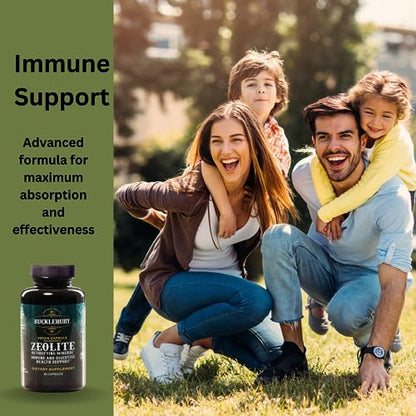 BUCKLEBURY Zeolite Micronized Smart Mineral Capsules - Supports Detox, Immune BUCKLEBURYBuy Supplements Australia