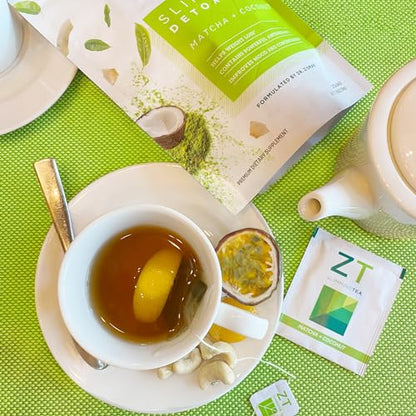 Dr. Zisman ZT Slimming - Matcha-Coconut Detox Blend, Weight Loss Tea with Antioxidant Effects Dr. Zisman ZT Slimming TeaBuy Supplements Australia