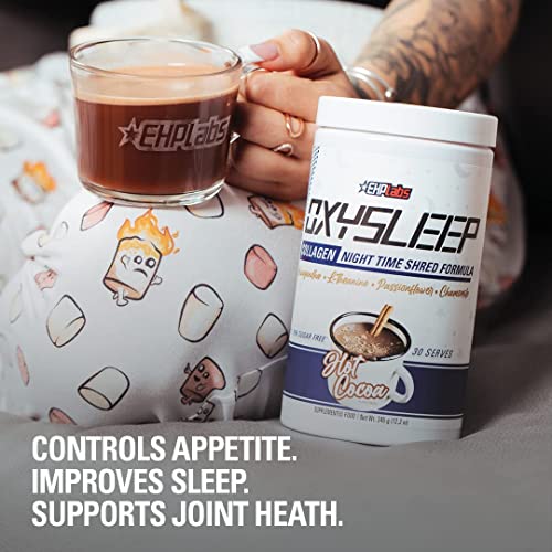 EHP Labs OxySleep Collagen Peptides Powder Night Time Shred - Promotes Deep Sleep EHP LabsBuy Supplements Australia
