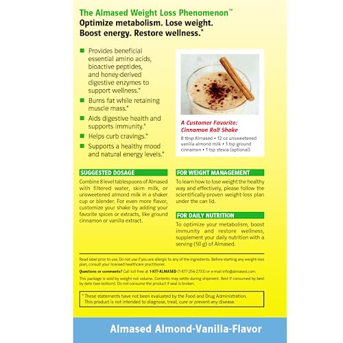 Almased Protein Powder for Weight Loss Kit for Men & Women, Natural Meal Replacement AlmasedBuy Supplements Australia