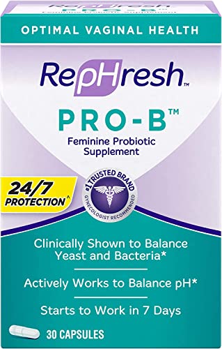 RepHresh Pro-B Probiotic Feminine Supplement (.60 Count) RephreshBuy Supplements Australia
