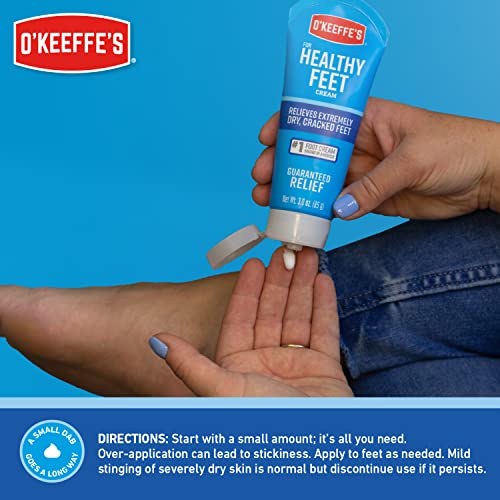 O'Keeffe's for Healthy Feet Foot Cream, Guaranteed Relief for Extremely Dry, Cracked Feet O'Keeffe'sBuy Supplements Australia