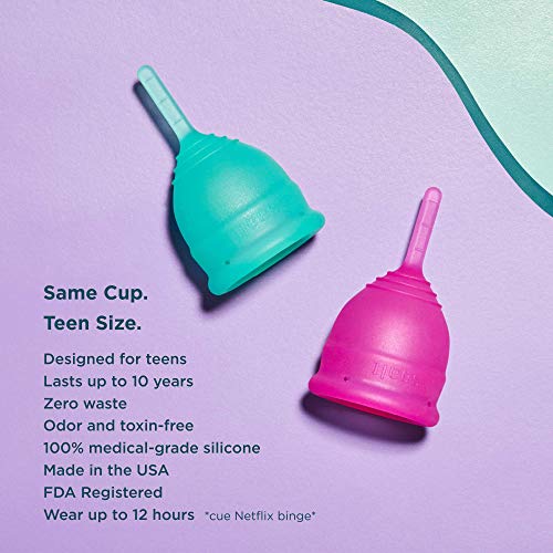 Saalt Teen Menstrual Cup - Best Sensitive Reusable Cup - Wear for 12 Hours - Tampon and Pad Alternative saaltBuy Supplements Australia