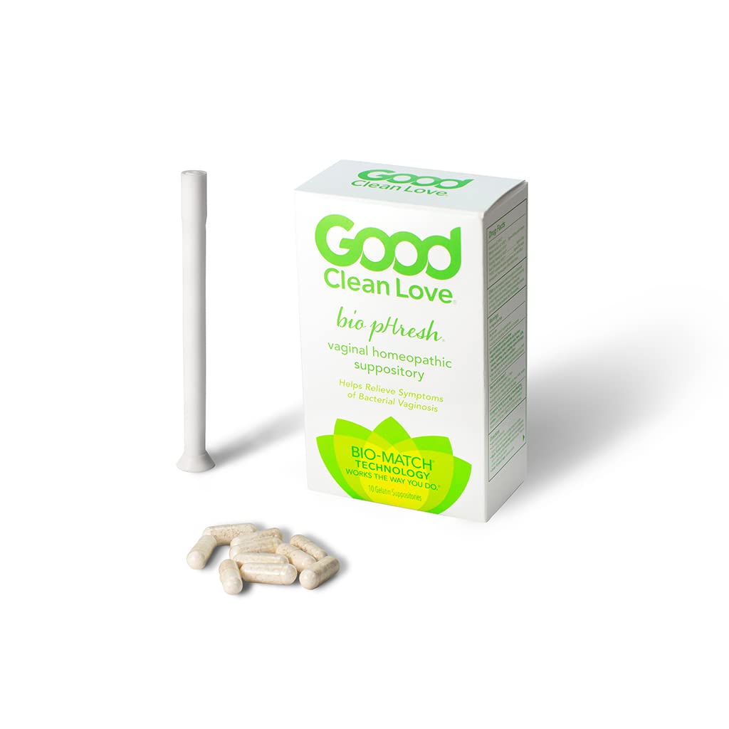 Good Clean Love BiopHresh Vaginal Homeopathic Suppository, Bacterial Vaginosis Treatment for Women Good Clean LoveBuy Supplements Australia