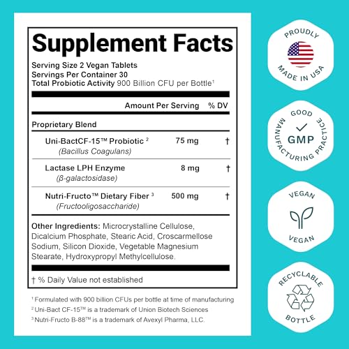 Probiotics for Women and Men - with Natural Lactase Enzyme and Prebiotic Nutrition EssentialsBuy Supplements Australia