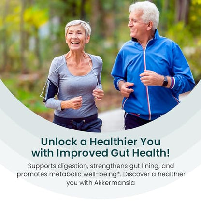 Akkermansia Muciniphila Probiotics for Digestive Health - 5 Billion TFU Akkermansia Probiotic UpNourishBuy Supplements Australia