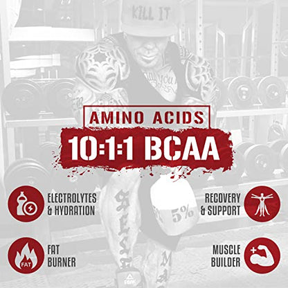 5% Nutrition Rich Piana AllDayYou Shred BCAA Powder | Amino Acid Supplement 5% NutritionBuy Supplements Australia