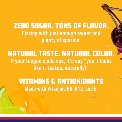 Sparkling Ice, Cherry Limeade Sparkling Water, Zero Sugar Flavored Water, with Vitamins Sparkling ICEBuy Supplements Australia