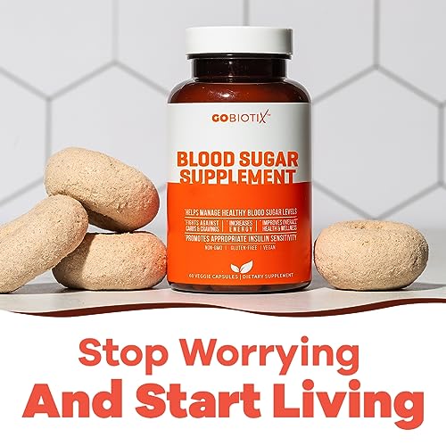 GOBIOTIX Blood Sugar Support - Cinnamon, Berberine and Selenium Capsules - Blood Sugar GOBIOTIXBuy Supplements Australia