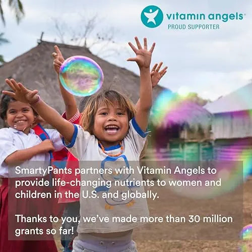 SmartyPants Kids Multivitamin Gummies: Omega 3 Fish Oil (EPA/DHA), Vitamin D3, C, Vitamin B12, B6, A, K & Zinc for Immune Support SmartyPants
