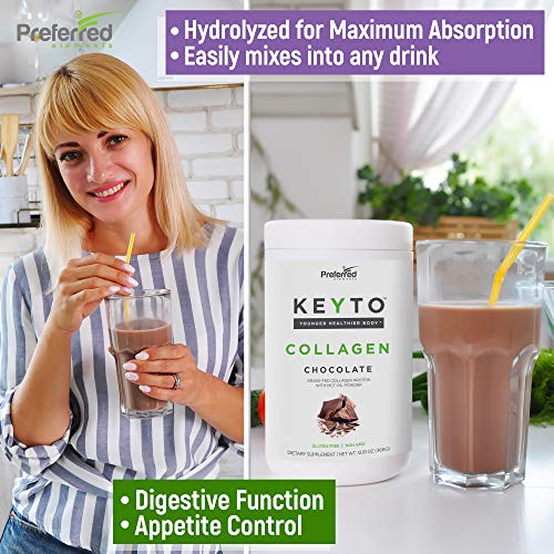 Keto Collagen Protein Powder with MCT Oil – Keto and Paleo Friendly Grass Fed and Pasture Preferred ElementsBuy Supplements Australia