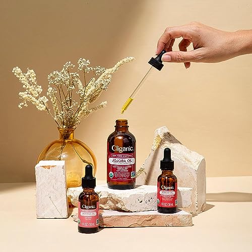 Cliganic Organic Argan Oil for Hair, Face & Skin (1oz) - 100% Pure, Cold Pressed CliganicBuy Supplements Australia