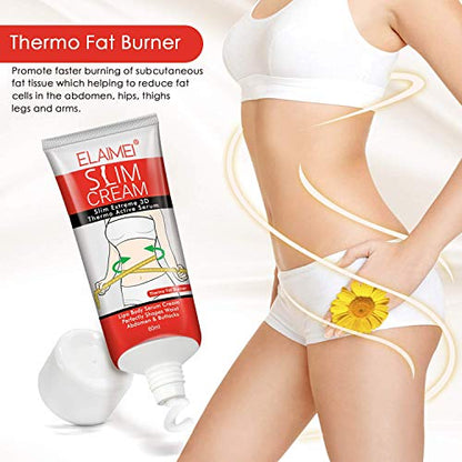Slim Cream, (2 pack) Slim Extreme Cellulite Slimming & Firming Cream Body Fat Burning McukvBuy Supplements Australia