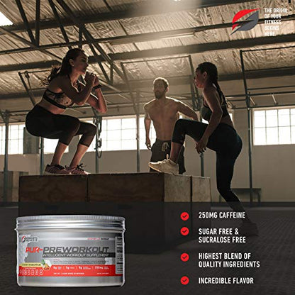 Strength Genesis Preworkout Women Fat Burn Caffeine Powder BCAA Energy Creatine Powder Pre Workout Women Pre Workout for Men | Increased Endurance & Focus (Cherry Pineapple)