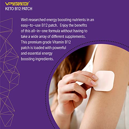 VitaPatch Keto Patch with B12 Methylcobalamin and Vitamin Guarana B12 Patch for Energy VitaPatchBuy Supplements Australia