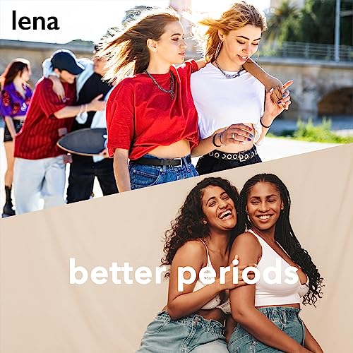 Lena Menstrual Cup | 12hr Reusable Period Silicone Soft Cup | Tampon and Pad Alternative LenaBuy Supplements Australia