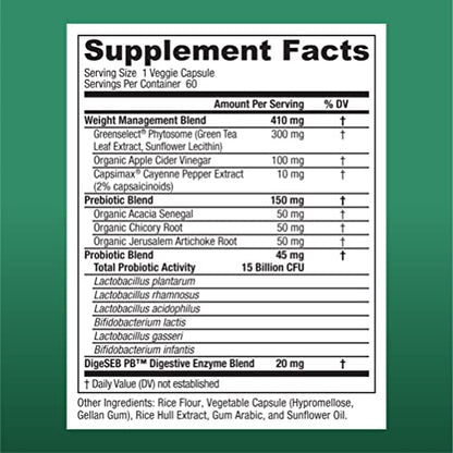 Physician's CHOICE Probiotics for Weight Management & Bloating - 6 Probiotic Strains Physician's CHOICEBuy Supplements Australia