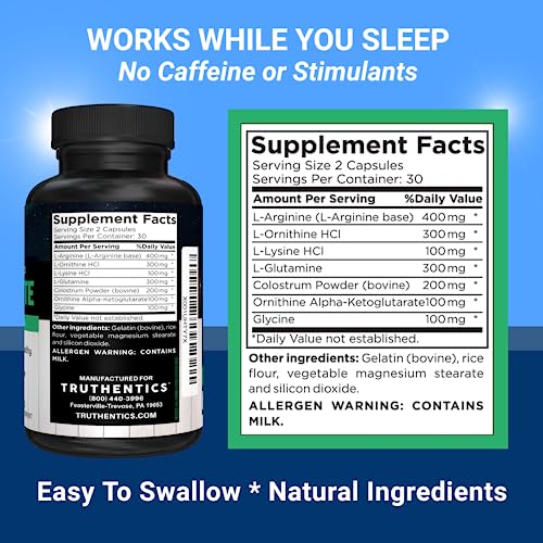 TRUTHENTICS Night Metabolism Booster for Men & Women - Night Time Fat Burner TRUTHENTICSBuy Supplements Australia