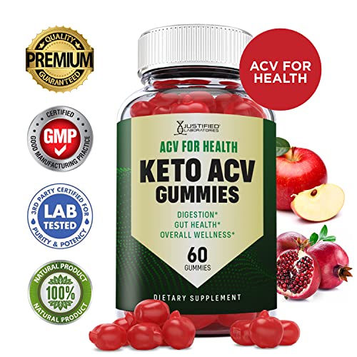 Justified Laboratories ACV for Health Keto ACV Gummies 1000MG with Pomegranate Juice Justified LaboratoriesBuy Supplements Australia