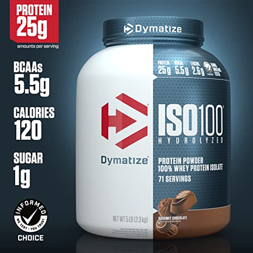 Dymatize ISO100 Hydrolyzed Protein Powder, 100% Whey Isolate Protein, 25g of Protein DymatizeBuy Supplements Australia