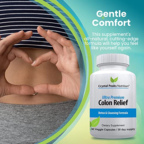 CRYSTAL PEAKS NUTRITION Natural Colon Cleanser Capsules for Constipation Relief CRYSTAL PEAKS NUTRITIONBuy Supplements Australia