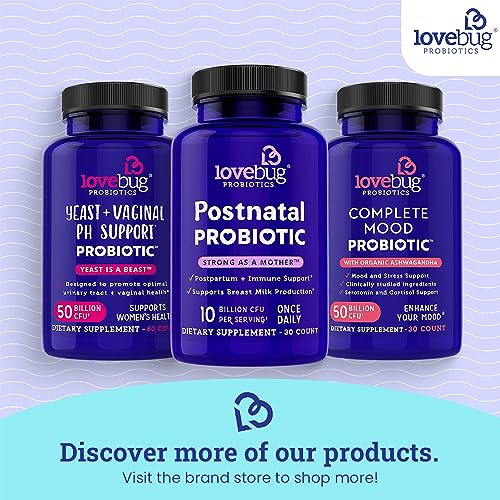 Lovebug Complete Mood Probiotic | 10 Clinically Studied Probiotic Strains & Patented lovebug PROBIOTICSBuy Supplements Australia