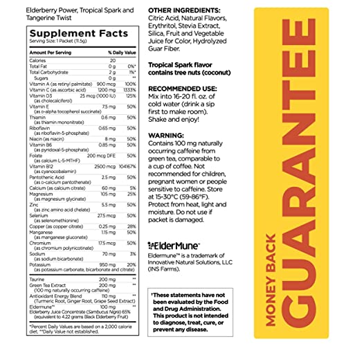 Pureboost Immune Clean Energy Drink Mix: Immunity Supplement with Elderberry PureboostBuy Supplements Australia