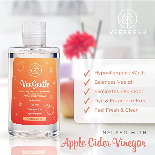 VeeFresh - VeeGentle Feminine Wash pH Balance for Women Wash with Apple Cider Vinegar VeeFreshBuy Supplements Australia