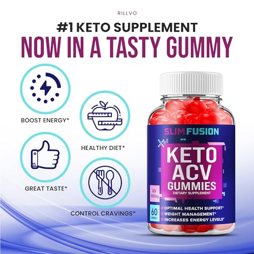 Slim Fusion Keto ACV Gummies - Keto SlimFusion ACV Advanced Formula Plus Apple Cider RillvoBuy Supplements Australia
