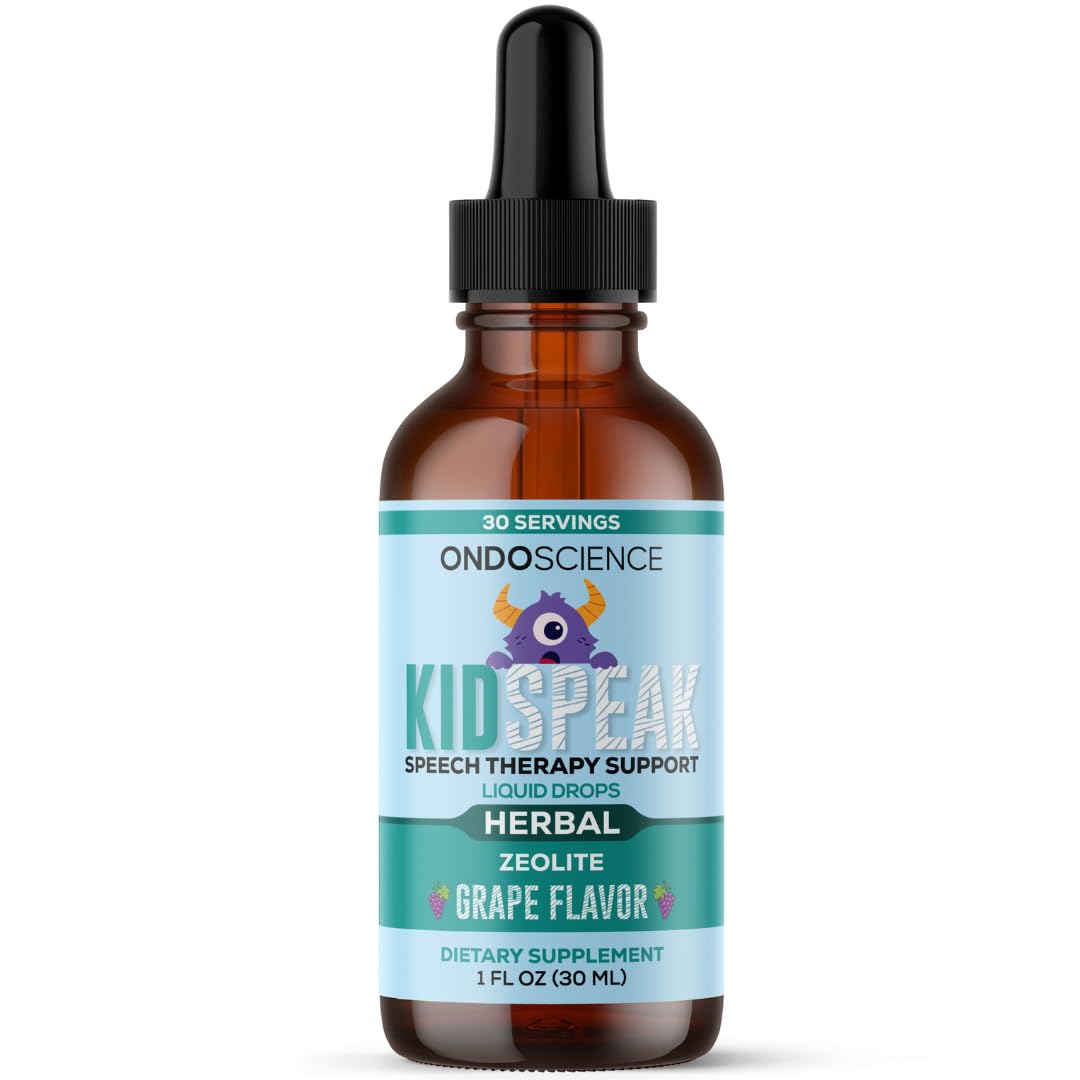 Ondo Science KIDSPEAK Speech Support Supplement for Children, Natural Vitamins and Minerals, Communication and Learning Aid Ondo ScienceBuy Supplements Australia